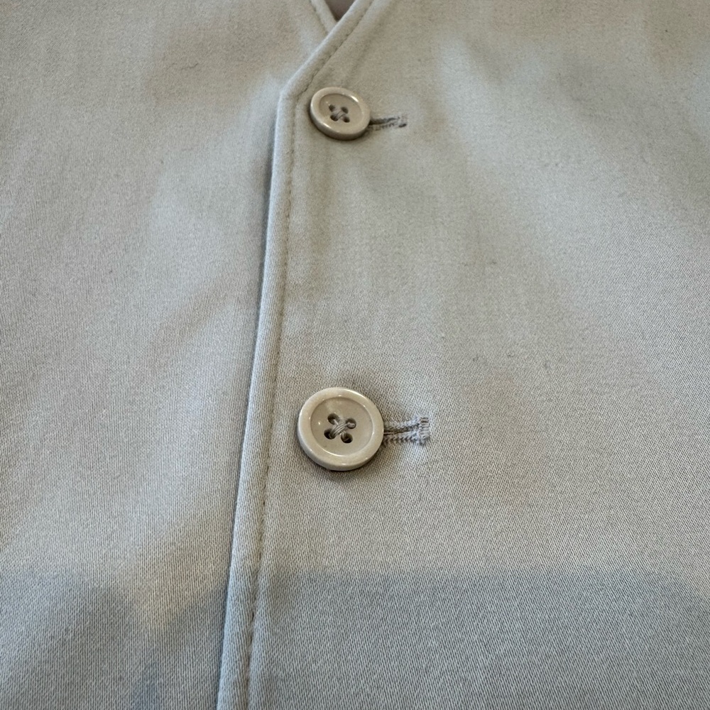 Structure Cream Button-Up Vest - Picture 7 of 9